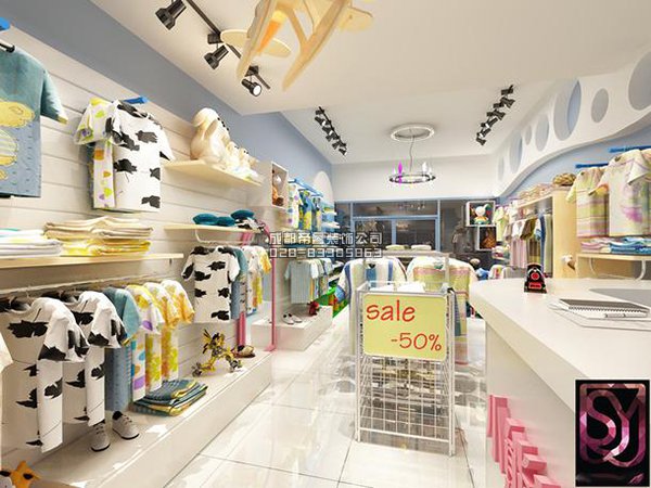 成都40平童裝店鋪如何裝修設(shè)計(jì)？